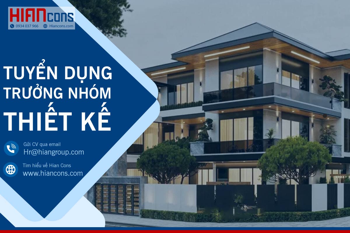 Tuyển Dụng Trưởng Nhóm Thiết Kế